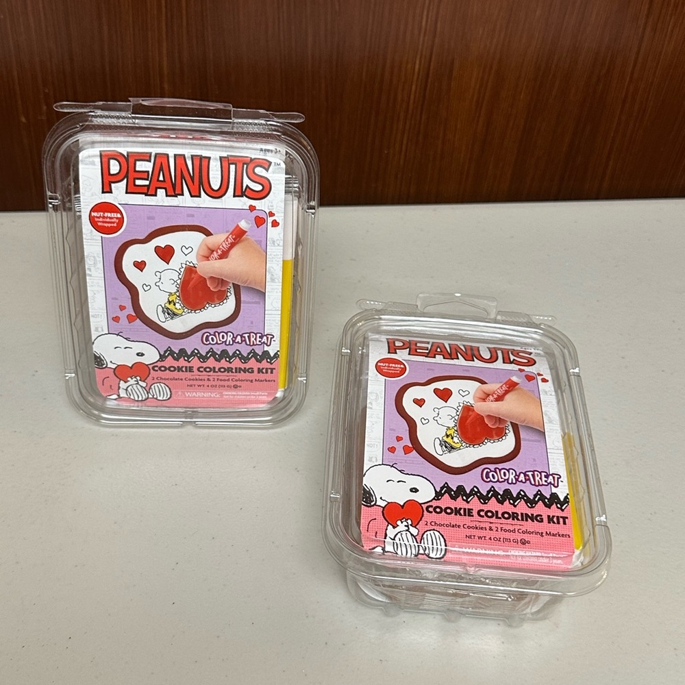 Peanuts Cookie Coloring Kits